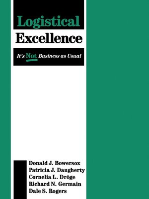 cover image of Logistical Excellence